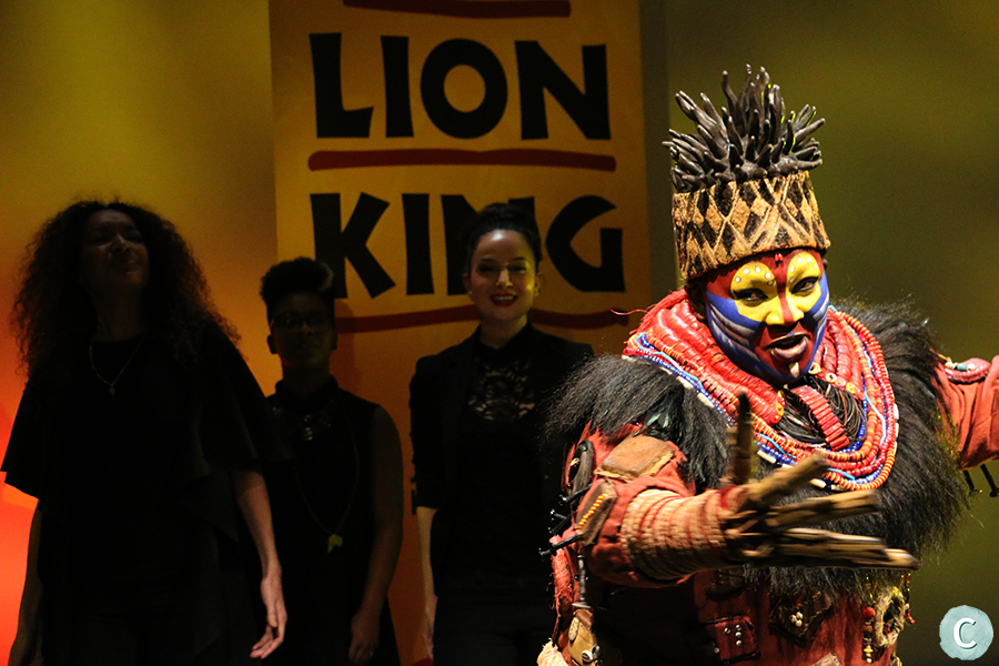 The Lion King in het AFAS Circustheater in Scheveningen.