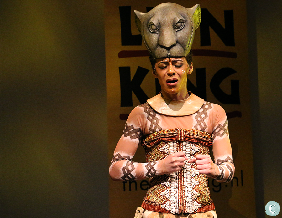 The Lion King in het AFAS Circustheater in Scheveningen.