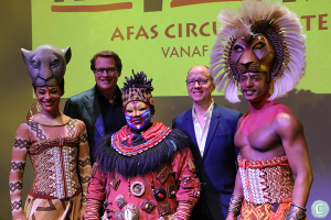 The Lion King in het AFAS Circustheater in Scheveningen.