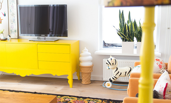 Giant Ice Cream Cone Lamp