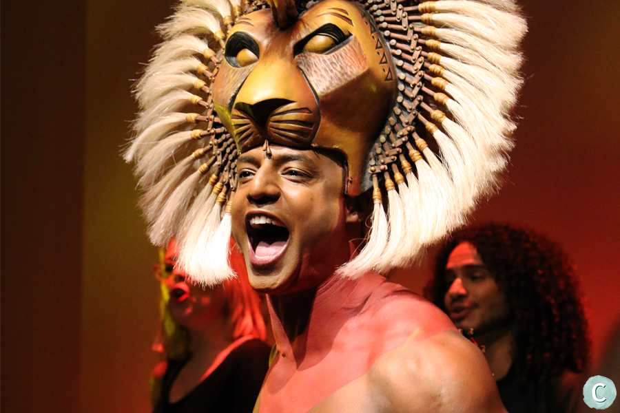 The Lion King in het AFAS Circustheater in Scheveningen.